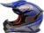 Casco Cross BHR 812 Off Road | Casco de Enduro Homologado ECE con Interior Extraíble | Casco de Motocross Ligero y Seguro | Blue Blast | XL