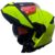 Casco de Moto Modular SMK Gullwing Abatible con Visor Solar Amarillo Fluo – Homologado P/J ECE 22.06 – Designed