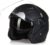 Casco De Motocicleta Jet Half Helmet Retro Open Motocicleta Casco Para Adultos 3/4 Cara Abierta Moto Doble Visera ECE Aprobado Para Hombres Mujeres Scooter Casco Retro H, XXL=63-64CM