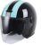 Casque de Moto – Vintage Retro Jet Casco con luces LED y visera para Temporadas Universal Hombres y Mujeres Adult Unisexs por Street Bike Moped Scooter Motocicleta Casco,E,XXL