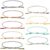 Chudian 9pcs Pulseras Tejidas Trenzadas, Coloridas Pulseras con Cuentas de Cobre, Pulseras Trenzadas Hilo de Amistad para Mujeres y Niñas Amistad Pulsera para Muñeca y Tobillo (Multicolor)