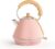 CREATE/KETTLE RETRO M/Hervidor de agua eléctrico Rosa/Ebullición rápida, capacidad 1l, apagado automático, filtrado anti-cal, autoapagado, indicador de nivel de agua, Ø17,2 cm, 1200 W