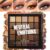 DE’LANCI Paleta de sombras de ojos Smoky Nude,25 colores de sombras de ojos nude neutros mate y brillantes, tonos marrones impermeables neutros cálidos, tonos marrones y dorados