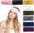 DRESHOW 8 Piezas Diadema Para Mujer Turbante Bohemia Elástico Cinta Banda para El Cabello Diadema Accesorios Para El Cabello