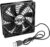 euroharry Ventilador USB 120MM Ventilador usb Ventilador de pc USB DC 5V / 0.3A Mini ventilador con carcasa de protección de rejilla metálica Ventilador de 120 mm a PC/TV Box/Receptor