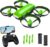 EYLM Mini Drone con Cámara HD 1080P, RC Quadcopter con App WiFi FPV 3D Flips, Modo sin Cabeza, Estabilización de Altitud, 3 Velocidades Regalos para Principiantes y Niños, 2 Baterías