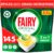 Fairy Original Todo En Uno Cápsulas De Lavavajillas, Limón, 5 x 29 Cápsulas, Efectivas Incluso En La Grasa Reseca