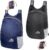 Feibmir 2 mochilas ultra ligeras plegables, resistentes al agua, mochilas, mochilas plegables para hombres, mujeres, niños, viajes, camping, escalada, ciclismo