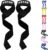 FEVAN Straps Gym – Levantamiento de Pesas – Correas Levantamiento de Pesas – Powerlifting – Agarre Gimnasio – Peso Muerto – Lifting Straps para Mujeres y Hombres