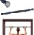 FFitness | 1 barra | Herramienta para dominadas de pared de barra 2 vías de acero inoxidable Body Crunch Puerta 60 – 100 cm Entrenamiento en suspensión Bicipitos Tricipitos pectorales abdominales