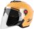 Genérico Classic Casco Moto | Cascos De Moto | 3/4 Cascos De Ciclomotor Casco Moto Jet Airflow | Cascos De Moto para Mujer | Cascos De Motocicleta Duraderos con Visera para Scooter