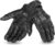 Grapelet Guantes de Moto Hombre de Cuero de Piel de Cabra con Protección de Nudillos de Dedo Completo para Transpirable para Verano Negro