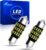 GZ5CG 2PCS 31MM C5W Bombillas 12V 24V 6418 Festoon LED Bombillas 3014 27 SMD 300LM 6500K para Luces de Cúpula de Coche Luces de Licencia Luces de Maletero