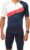 Hombre Pro Trifunción manga corta deportes jersey ciclismo al aire libre ropa de triatlón para correr, natación, ciclismo, ejercicio, carreras, con cojín 9D