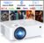 HOPVISION Proyector, Nativo 1080P Proyector 4K 9500 Lúmenes Mini Proyector Multimedia Teatro en casa Bluetooth 5.1 con Pantalla de 100 Pulgadas Compatible con HDMI, USB, AV, Smartphone