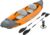 Hydro-Force Rapid Kayak | Juego de Kayak Inflable para 2 Personas con Asientos, Respaldo, remos, Bomba de Mano y Bolsa de Transporte, Naranja