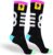 in s(h)ock Barcelona Calcetines de Deporte para Hombre y Mujer – Calcetines Largos sin Costuras – Ideales para Ciclismo, Running, Pádel, Baloncesto y Entrenamientos Diarios – Epic Ray