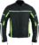 JACKET4U Chaqueta de motocicleta para hombre de alta visibilidad con protectores Cordura impermeable CJ-9484