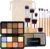 Joyeee Colour Correcting Palette, 16 sombras Piel media oscura Correctores Professional Makeup Paleta, Professional Makeup Paleta Textura cremosa para mujeres adolescentes