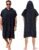 Kato Tirrinia Beach Surf Poncho con bolsillo Absorbente de agua Traje de neopreno Cambiador Sudadera con capucha Toalla Poncho Albornoz para surf Natación Baño Adulto Hombres Mujeres A prueba de arena