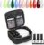 Kit Uñas Semipermanentes SPTHTHHPY con 48W UV/LED Lámpara, 12 Colores Kit Uñas de Gel Completo con Mate y Base Top Coat, Set Manicura Semipermanente Viene con Organizador Pintauñas