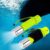 Kriogor Linterna de buceo, 1100 Lúmenes Bajo el Agua a Prueba de Agua Super Brillante L2 LED Sumergible Antorcha con Correa 1100 Lúmenes (2 pcs)