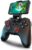 KROM Gamepad KENZO -NXKROMKNZ- alambrico e inalambrico, diseñado para competicion, botones configurables, PC, SWITCH, ANDROID, IOS, PS3, PS4, Soporte Smartphone, Negro