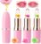 Likesing 3 Piezas Pintalabios Magico Labial Cambia Color PH Labiales Flor Barra de Labios Permanente Bálsamo Labial Hidratante Lip Tint Gloss Brillo Labios Lapiz Regalo Mujeres Niña Maquillaje Kit