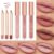 Likesing 6 Piezas Pintalabios Permanente Perfilador Labios Rojo Rosa Brillo Barra Labiales Mate Larga Duracion Labial Delineador Lip Tint Lip Liner Mujer Regalo Kit (6 Piezas(Pintalabios+Lipliner))