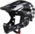 Lixada Casco de bicicleta infantil de cara completa, desmontable, unisex, 52-56 cm, casco infantil 2 en 1, tamaño ajustable, con protector de barbilla extraíble, para bicicletas, monopatines