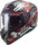 LS2, Casco integral moto Challenger Spin black red white, XXXL