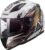 LS2, Casco Moto Integral Rapid Boho White Black Pink, XS