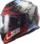 LS2, Casco Moto Integral STORM NERVE Matt Black Red,