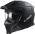 LS2 OF606 Drifter Open Face Full Face Modular Motorcycle Helmet Matt Black