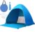 Miconi Pop Up Tienda de Playa para 1-3 personas Anti-UV Protección Solar UPF 50, Portátil para Jardín, Camping, Viajes, Pesca, Picnic y Deportes al Aire Libre (165*150*110)cm