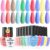 Morovan Esmalte Uñas Set – 10 Colores Macaron Pintauñas Normales 2pc Base Y Top Coat Semipermanente Populares Nail Polish Secado Rapido Esmalte De Uñas Regular Nail Kit De Manicura Uñas Para Mujeres