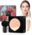 Mushroom Head CC Cream,Beauty Cream Impermeable BB Cream Maquillaje de Tono de Piel Uniforme Corrector Iluminador Pigmento,Moisture Cushion Maquillaje de Larga Duración Fácil de Aplicar (Naturales)