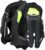 OLSKFUH Chaleco Fluorescente con Airbag para Motociclistas con Protección En La Cola Chaqueta para Montar con Air-Bag De Motocross,Black-S