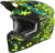 O’NEAL | Casco Motocross | MX Enduro | Calota ABS, Norma de Seguridad ECE 22.06, Aberturas de ventilación para una refrigeración óptima | Casco 3SRS Assault V.24 | Adulto | Negro Amarillo Neón