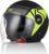 ORIGINE Casco Moto Jet Casco Scooter Abierto con Doble Visera Homologado ECE 22-06