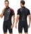 Owntop Shorty – Traje de neopreno para hombre y mujer, 3/2 mm, con cremallera trasera, para buceo, surf, natación, deportes acuáticos