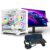 PC Racing AMD Ryzen 5 8500G/32GB/1TB + 1TB SSD/RTX 3060 + Monitor 24″ FullHD + Combo Gaming