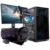 PC Racing Pack Ofimática Pro AMD Ryzen 3 3200G/16GB/1TB+480GB SSD + Monitor 24″ FHD + Combo Gaming