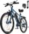 RCB Bicicleta Eléctrica de 26 Pulgadas, Bici Eléctrica de Ciudad, E Bike para Adultos, Motor de 250 W, 7 Velocidades, Batería Extraíble de 36 V 12 Ah, Alcance 35-50 km