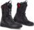 SHIMA STRATO Botas Moto Hombre | Transpirables, Reforzadas, Ligeras Botas de Moto Adventure Touring con Sistema de Cierre Rápido ATOP, Protección de Tobillos, Suela Antideslizante (Negro, 45 EU)