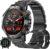 Smartwatch Reloj Inteligente Hombre con Llamadas, Impermeable Smart Watch Deportivo Podometro Pulsometro Presion Arterial Pulsera Actividad 1,39 Pulgada Reloj Digital para iPhone Android (Negro)