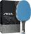 STIGA Pro Carbon Performance-Level Table Tennis Racket with Carbon Technology for Tournament Play – Red and Blue Colors