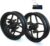 STONEDER Juego de llantas delanteras de 25,4 cm y traseras de 2,50 cm para SDG Wheel Pit Bike Motard Supermoto