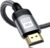 sweguard Cable HDMI 4K 1metro Cable HDMI Trenzado de Nailon 4K@60Hz a 18Gbps Cable HDMI Compatible 3D, Función Ethernet, Video 4K 2160p, HD 1080p- Gris