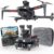 TTROARDS 31P Drone con Cámara 4K Adulto 360 ° Obstáculos Motor sin Escobillas 5G WiFi Objetivo Mantiene la Altitud Dron Control APP Quadcopter Plegable con 2 Baterías